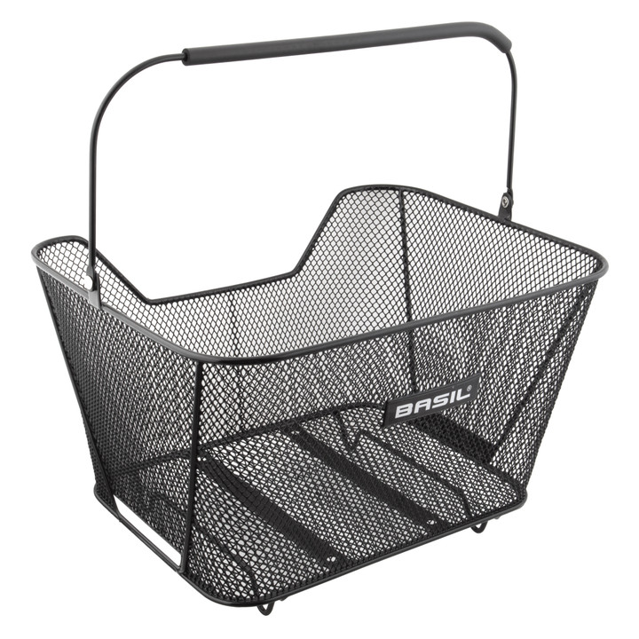 Basil Lesto Steel Rear Bike Basket - Durable Mesh Handle 11267