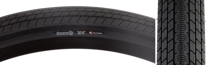 Maxxis Torch Bmx Tire 24 X 1.75 Dual Compound Silkskin Protection Black TB47641000