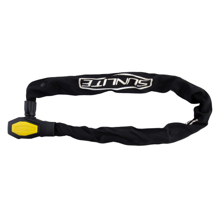 Sunlite Defender D3 6mm Heavy Duty Chain Lock 2 Keys 39823