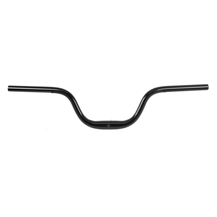 Sunlite 27.75in Aluminum MTB Riser Handlebars 31.8mm Clamp Black 33707