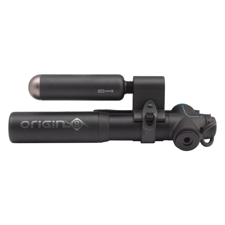 Origin8 Airaid Road 2-in-1 CO2 Mini Pump and Tubeless Repair Kit 430225