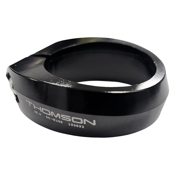 Thomson 36.4mm Bolt-On Seat Clamp - Lightweight Alloy, USA Made 113140-5-BK