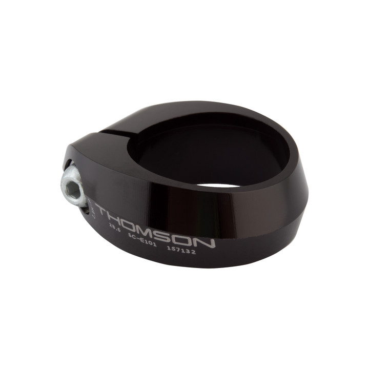 Thomson Seat Post Clamp 28.6 Black 12.7mm Tall Floating Hardware SC-E101-BK