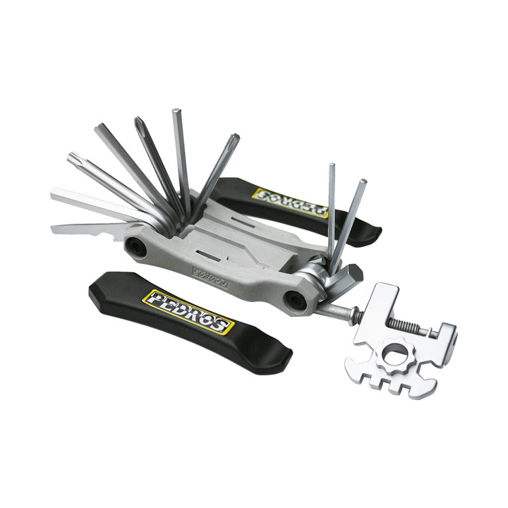 Pedros ICM-21 Multi Wrench and Tool, Lightweight Steel and Composite Cycling Multi-Tool 6463182