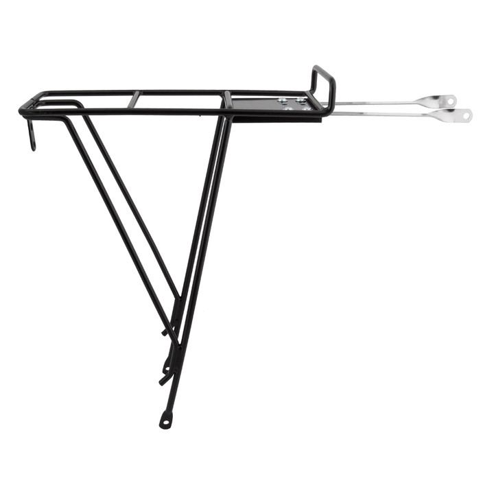 Sunlite 700C Black Child Carrier Bike Rack | Durable Aluminum, Easy Mount 45892