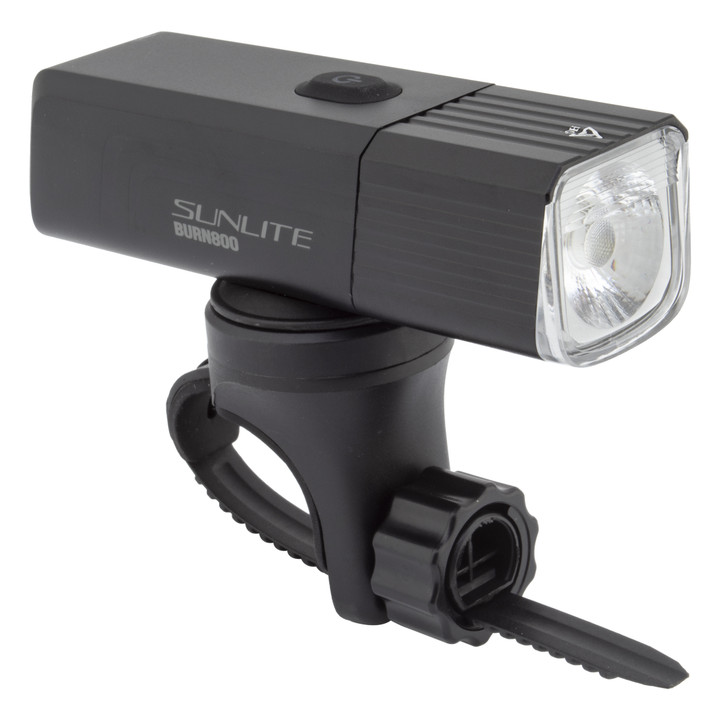 Sunlite Burn S2 800 USB-C Bike Headlight - 800 Lumens, Rechargeable 915218