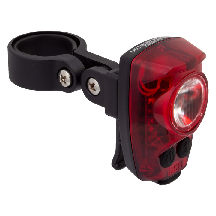 Cygolite Hotshot Pro 200C USB Rear Tail Light 200 Lumen Visibility and 6 Safety Modes HS-200C-USB
