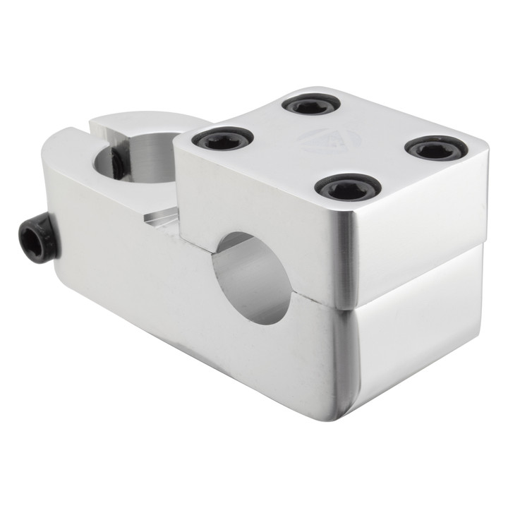 Black Ops BrickTop BMX Stem Clamp 22.2mm 55mm Alloy 0 Silver 570070