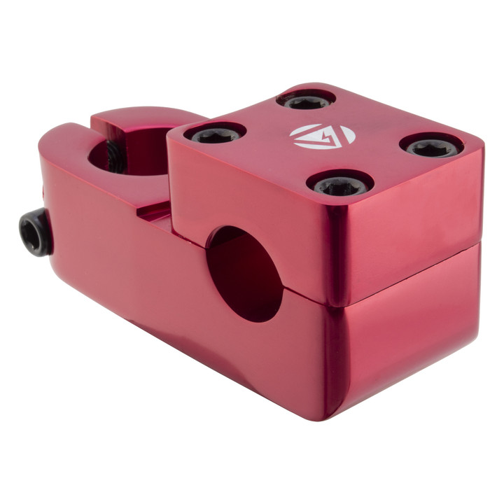 Black Ops BrickTop BMX Stem Clamp 22.2mm Aluminum 55mm, 0 Angle 570071