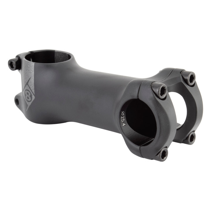 Origin8 Pro Fit Alloy Road and MTB Stem 90mm +/-6 | Lightweight, Forged Aluminum, Adjustable, Black 570172