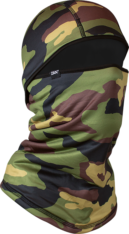 Zan Headgear Sportflex Convertible Balaclava - Camo WBSF118