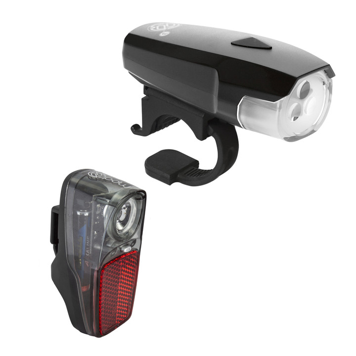 Portland Design Works Spaceship 3 and Radbot 500 Bike Light Set - Bright LED Front and Rear Lights 415