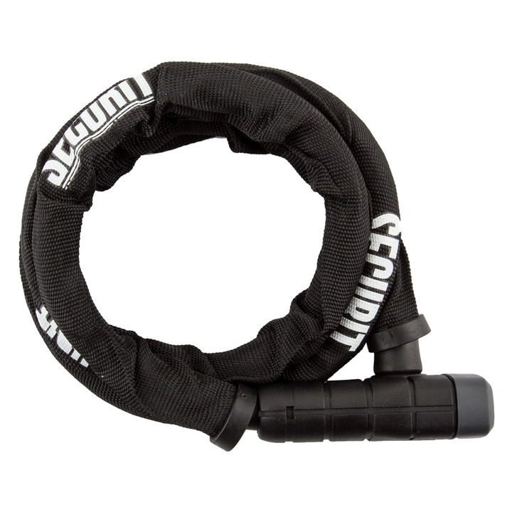 SecureSecurit Spyne Armor Bike Lock - Steel and Synthetic Coated, 120cm 39956