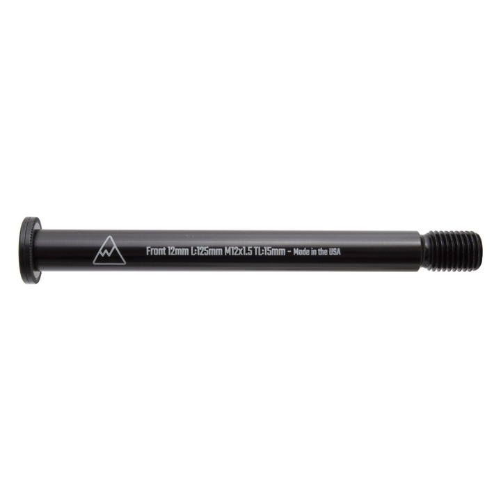 Premium 12mm Thru Axle for Front Suspension Bikes-7075 Aluminum FTA-12-125-1.5