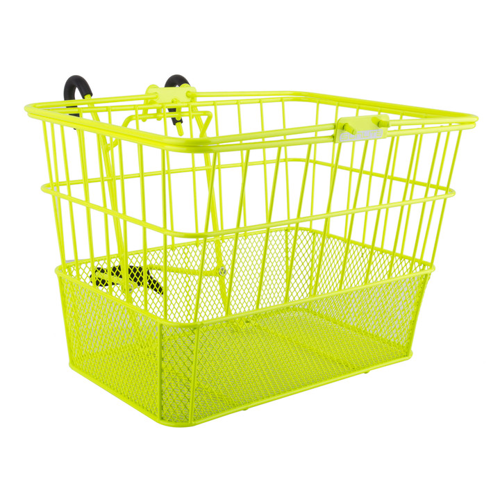 High Visibility Steel Mesh Handlebar Basket - Lift-Off, 13.5x9.87x9.5" 90300
