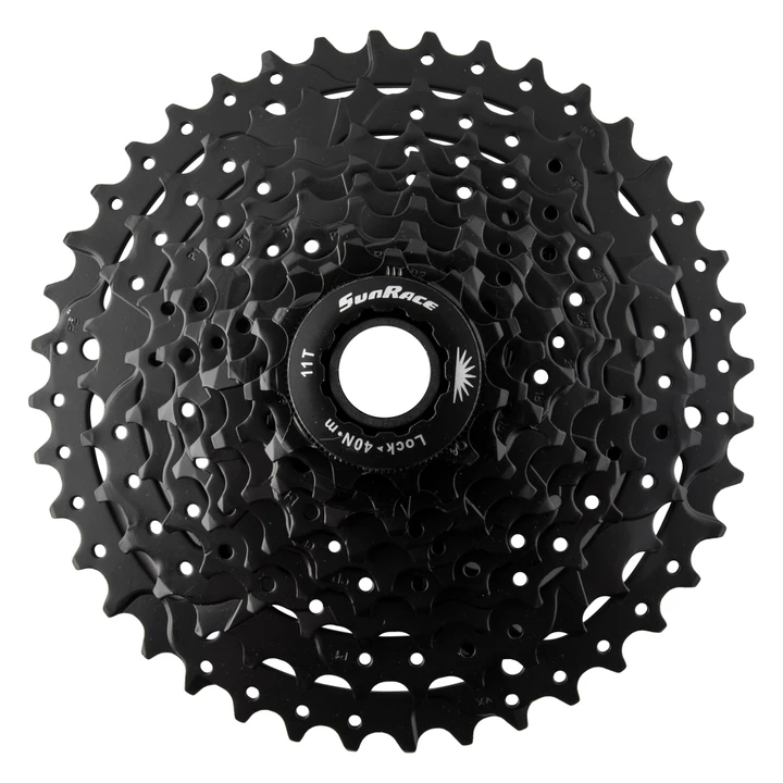 Sunrace CS-M980 11-40t 9-Speed Wide Range Cassette Lightweight Drilled Design CSM980.9AX0.ES0.BX