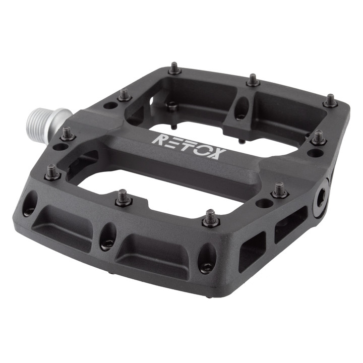 Origin8 Retox Platform Pedals - Durable Composite, Large Concave Design 410234