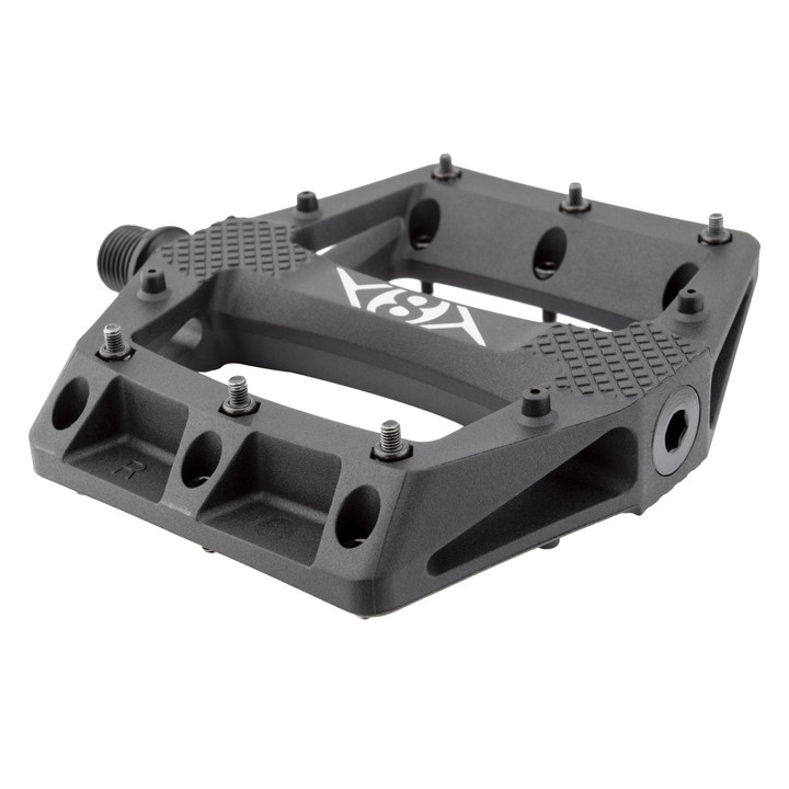 Origin8 Strapd Platform Pedals - Chromoly Axle, Concave Composite Body 410355