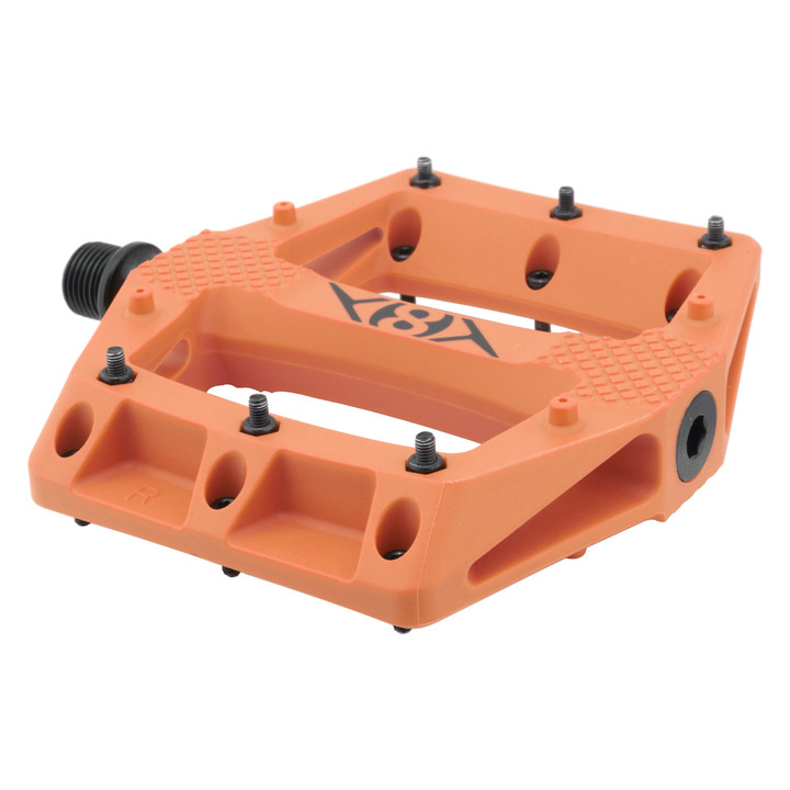 Origin8 Strapd Platform Pedals - Chromoly Axle, Concave Composite Body 410357