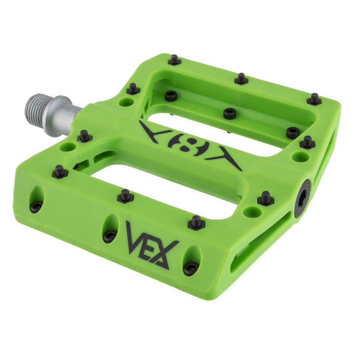 Origin8 Vex 9/16" Concave Composite BMX Pedals Replaceable Pins 410062