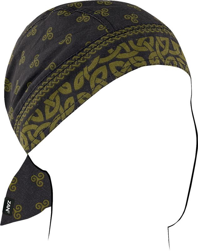 Zan Headgear Flydanna Cotton Headwrap - Celtic Paisley Z620