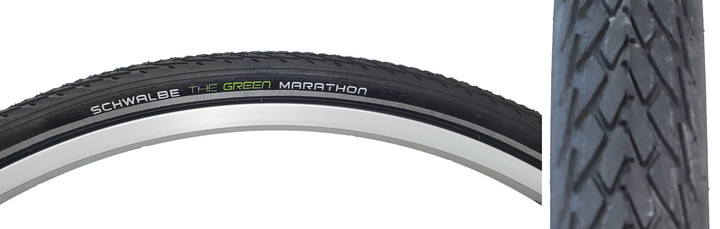 Schwalbe Green Marathon 700x32 Bicycle Tire - Eco-Friendly, Puncture-Resistant, Reflective Sidewall, E-Bike Rated 11159392