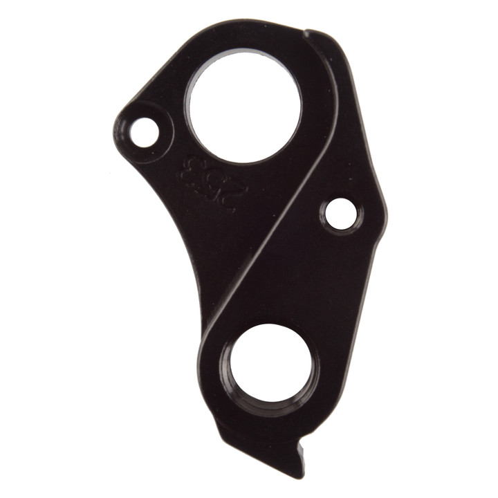 Wheels Manufacturing #253 Aluminum Derailleur Hanger - CNC Machined, Black Anodized, Durable Bike Parts DROPOUT-253