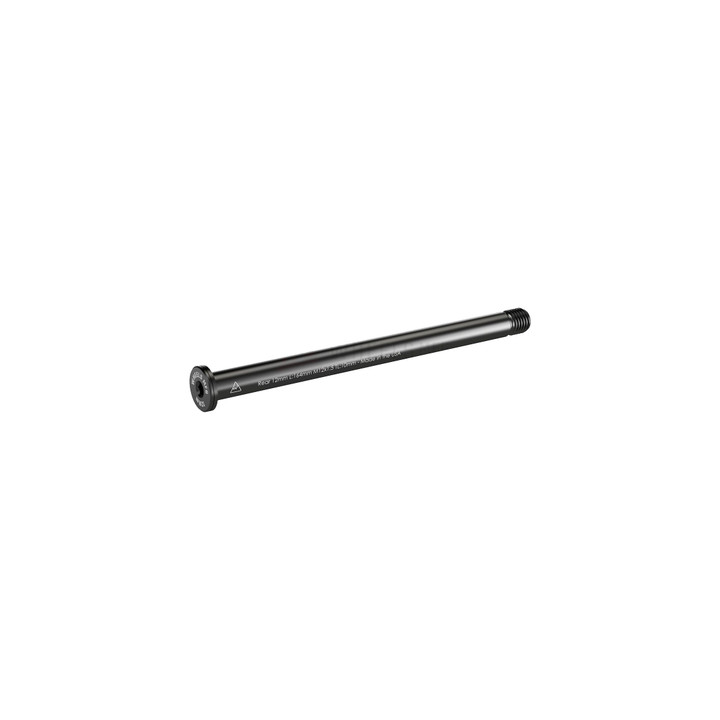 Wheels Manufacturing 12mm Thru Axle, 164mm, 7075 Aluminum, Color Black RTA-12-164-1.5