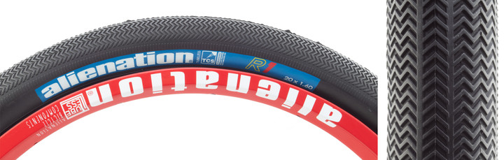 Alienation TCS R1 20x1.6 Tubeless Bike Tire - Dual Compound, Blue Label 593961