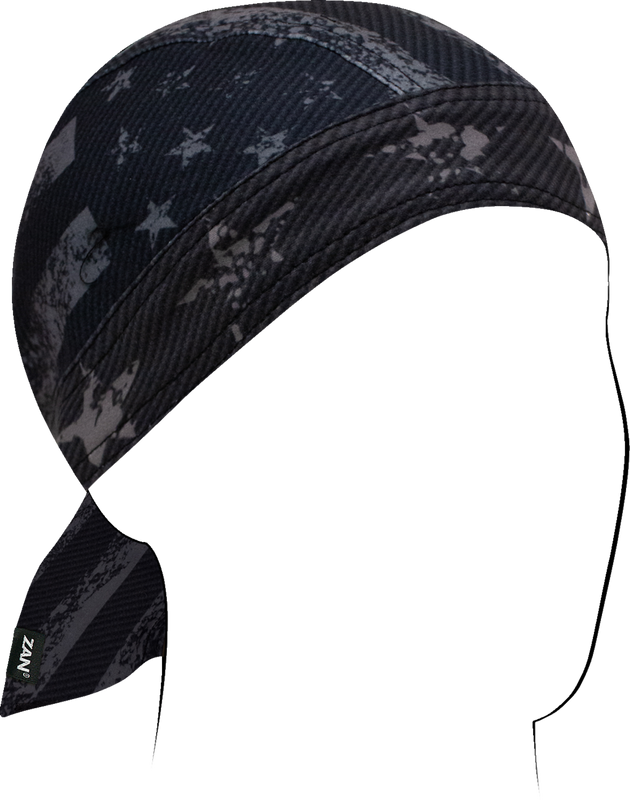 Zan Headgear Flydanna Sportflex - Carbon Fiber Distressed Flag ZL161