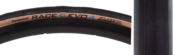 Panaracer Race C Evo4 700x26 Fold Tire Puncture Resistance and Traction RF726-RCC-AX4