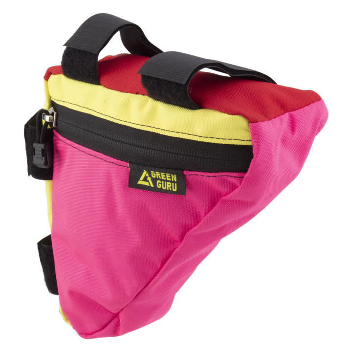 Green Guru Gripster Frame Bag Assorted 7.5x7.5x3` Velcro Straps Assorted G3220