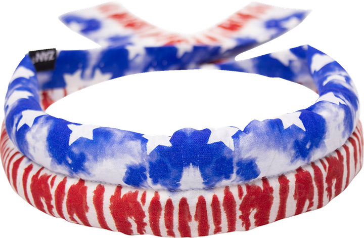 Zan Headgear Cotton Cooldanna - Stars And Stripes DC602