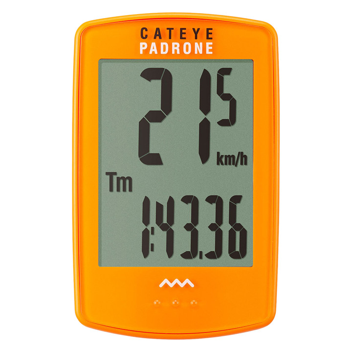 Cateye Padrone Wireless Bike Computer Large Display and Speed Sensor 1605205