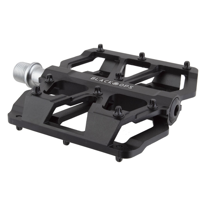 Black Ops Trail Rat Aluminum Platform Pedals - 9/16" Sealed Bearings 410403