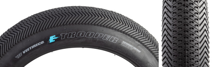 Vee Tire Co. Trooper 20x4.0 Fat Bike Tire Reinforced Powerwall and Performance Compound BV46003