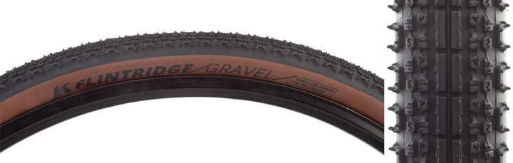 Kenda Flintridge Gravel Tubeless 700x45 Tire GCT Casing for Off-Road and Cyclocross 053C5641