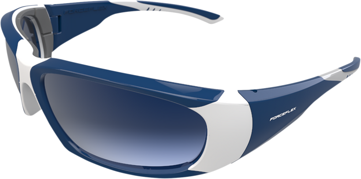 Forceflex Floating Sunglasses - Blue/White - Blue Mirror Lens FFS-02084-060