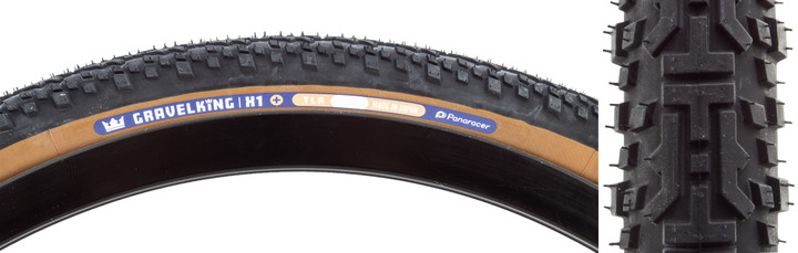 Panaracer GravelKing X1+ 700x45 Tubeless Gravel Tire Puncture Protection RF745-GKX1-P-D2