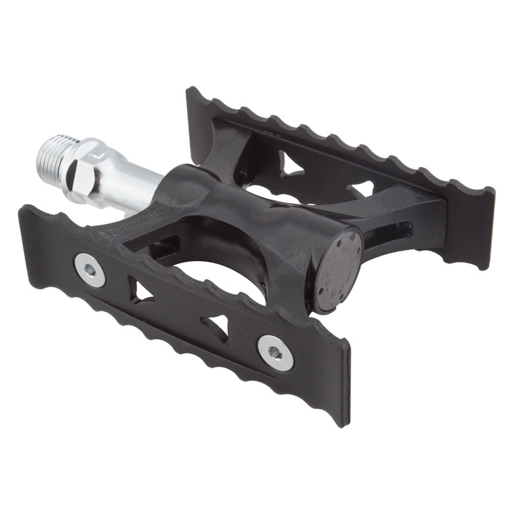 MKS Touring Lite Platform Pedals - Lightweight Alloy Cage, Sealed Bearings TOURING-LITE Black