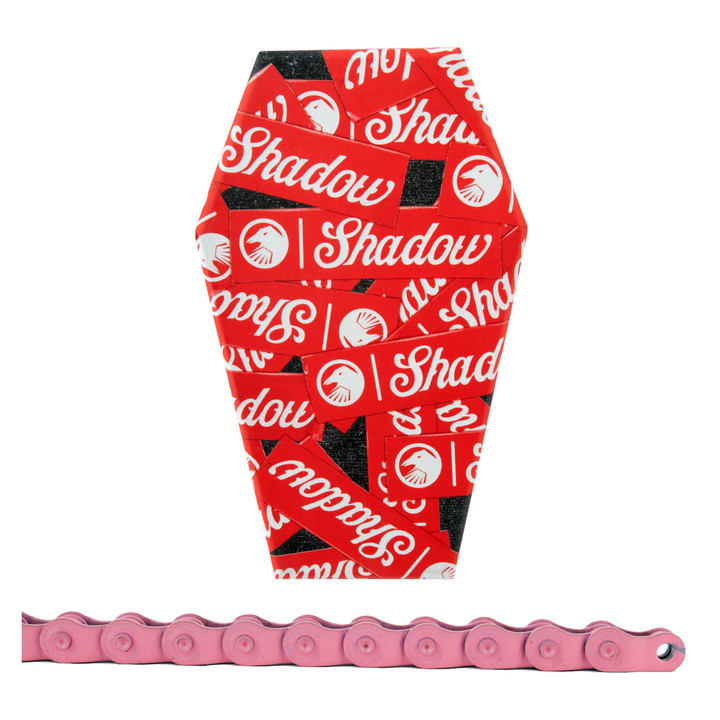 Shadow Conspiracy Interlock V2 98-Link Single Speed Chain - Heat-Treated Durability and Teflon Coating 131-06160