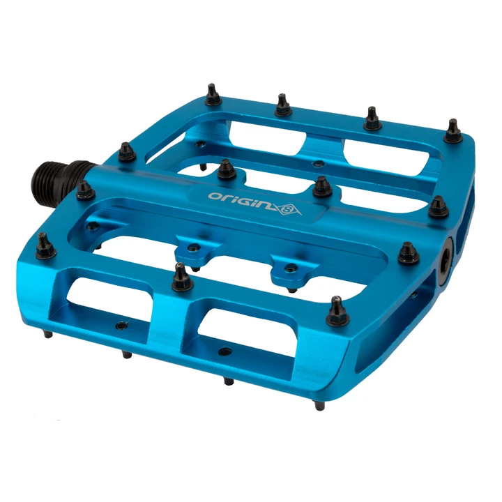 Origin8 Rascal XL Alloy Platform Pedals - Concave, Removable Pins 410231