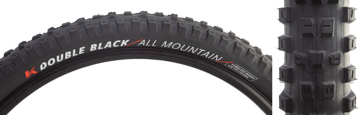 Kenda Double Black 29x2.4 Tubeless All-Mountain MTB Tire ATC Grip 5864394