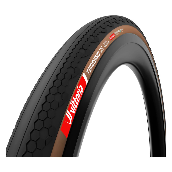 Vittoria Terreno T10 Hardpack Tubeless Gravel Tire 700x45g, Graphene Endurance 11A00801