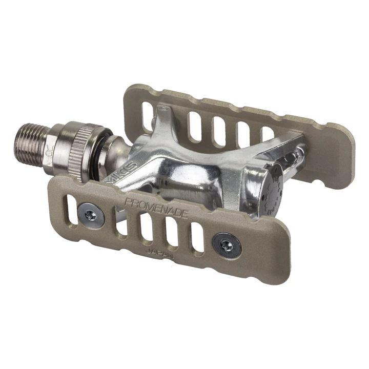 MKS Promenade Ezy Pedals - Alloy Alloy Body, Snap System, 9/16" PROMENADE EZY TI