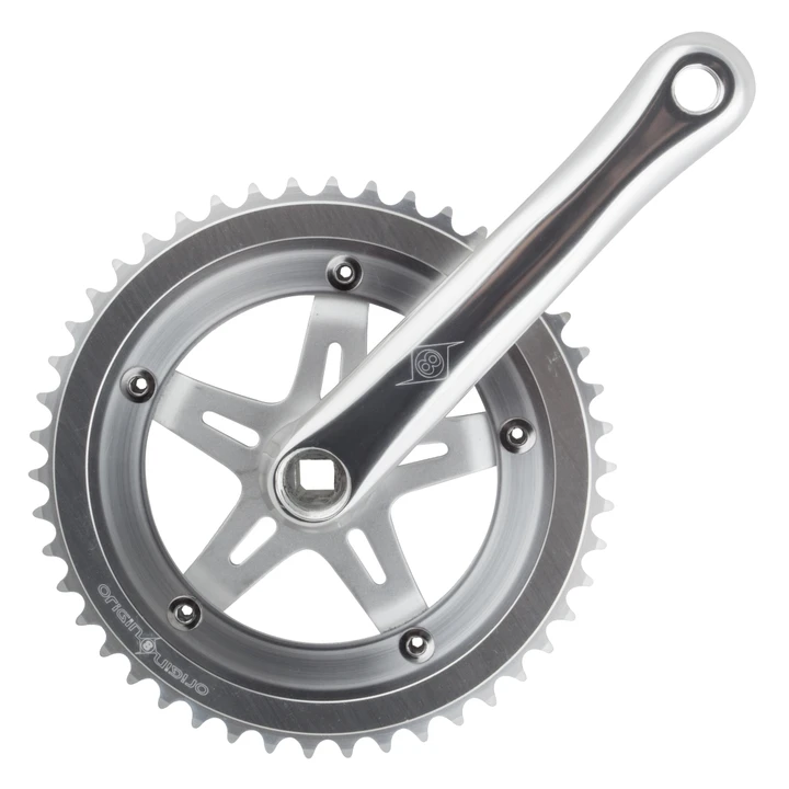Origin8 Classic Sport Single Speed Crankset 170mm 46T, Alloy Lightweight 22942