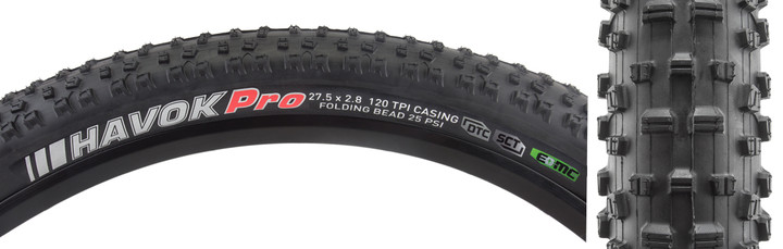 Kenda Havok Pro 27.5x2.6 Tubeless MTB Tire EMC and E-Bike Compatibility 212249