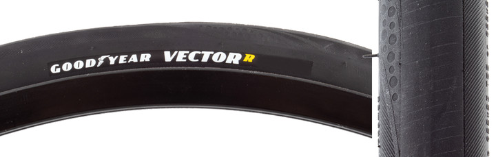 Zipp Goodyear VectorR NSW 700x30C Tubeless Road Tire - Dynamic UHP Grip 00.1918.749.001