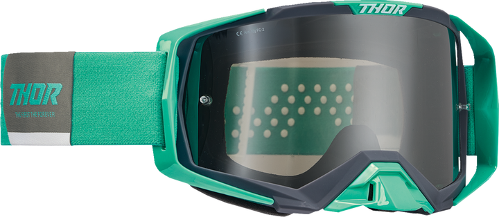 Thor Activate Goggle - Teal/Charcoal - Smoke Mirror Lens 2601-2796