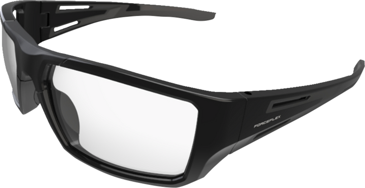 Forceflex Ff5 Sunglasses - Black - Clear Lens FF5-01044-040